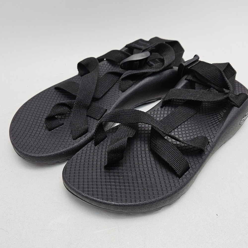 Chaco Z Cloud 2 Womens 9 Black Sport Sandals Toe Loop Hiking Water Shoes J107366